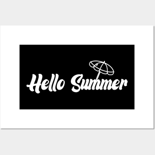 summer time vocation gifts design   hello summer for travel beach and surfing Posters and Art